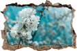 Kirschblüten  3D Wandtattoo Wanddurchbruch