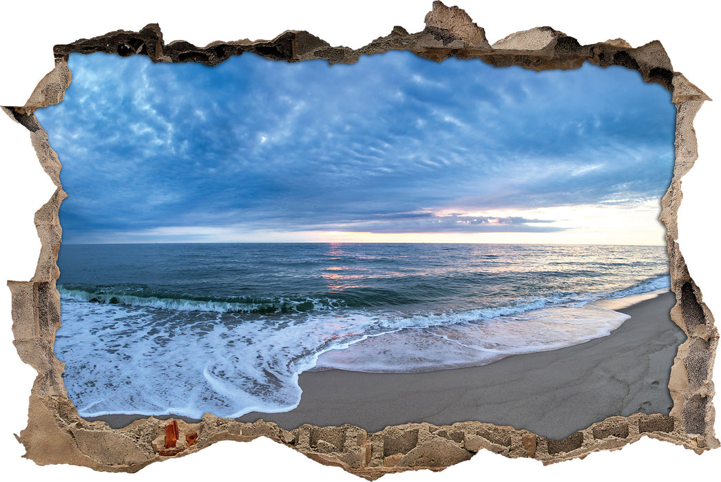 Pixxprint Strandufer, 3D Wandtattoo