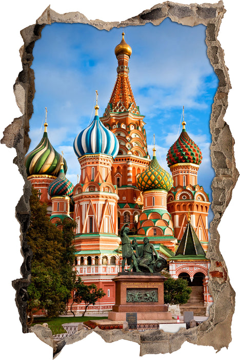 Pixxprint Basilica in St. Petersburg, 3D Wandtattoo