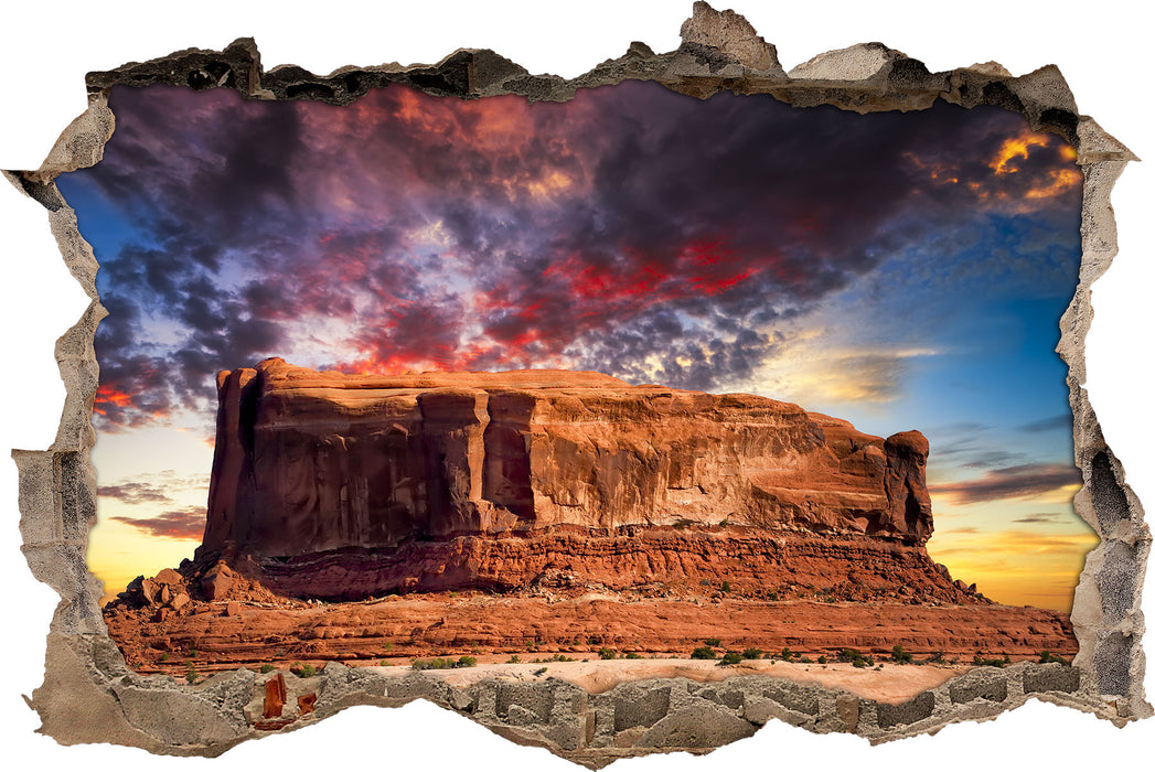 Pixxprint Monument Valley, 3D Wandtattoo