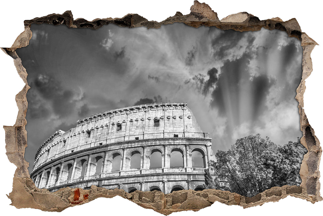 Pixxprint klassisches Colloseum in Rom, 3D Wandtattoo