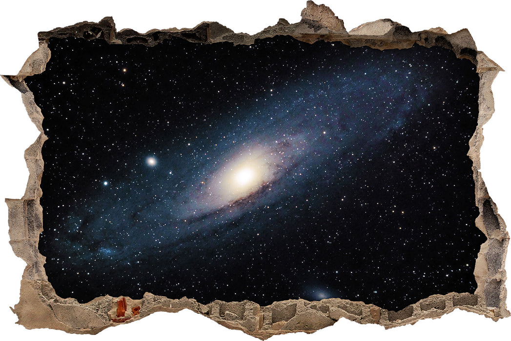 Pixxprint Sonnen im Weltall, 3D Wandtattoo