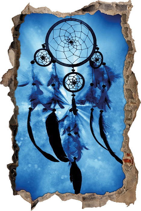 Pixxprint Indianischer Traumfänger, 3D Wandtattoo