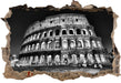 Colosseum in Rom Italien Italy 3D Wandtattoo Wanddurchbruch