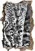 anpirschender Gepard 3D Wandtattoo Wanddurchbruch