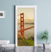 Prächtige Golden Gate Bridge Türaufkleber im Wohnzimmer