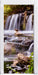 Wasserfall Türaufkleber