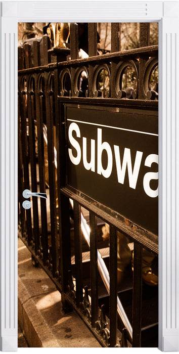 U-Bahn Subway London Türaufkleber