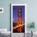 Golden Gate Bridge San Francisco Türaufkleber im Wohnzimmer