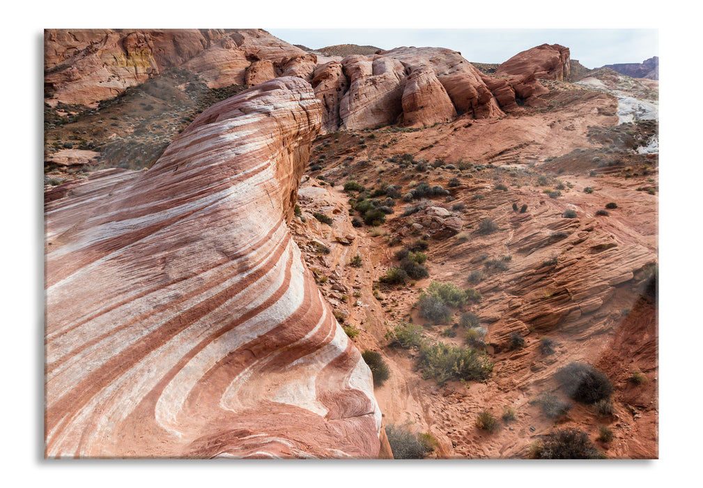 Pixxprint Atemberaubender Grand Canyon, Glasbild