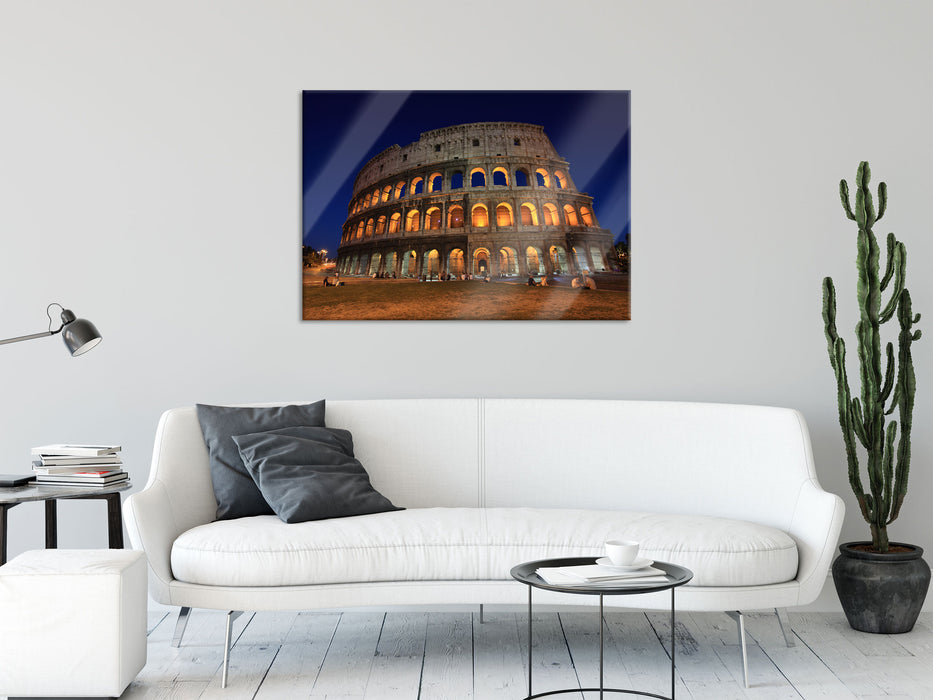 Colosseum in Rom, Glasbild