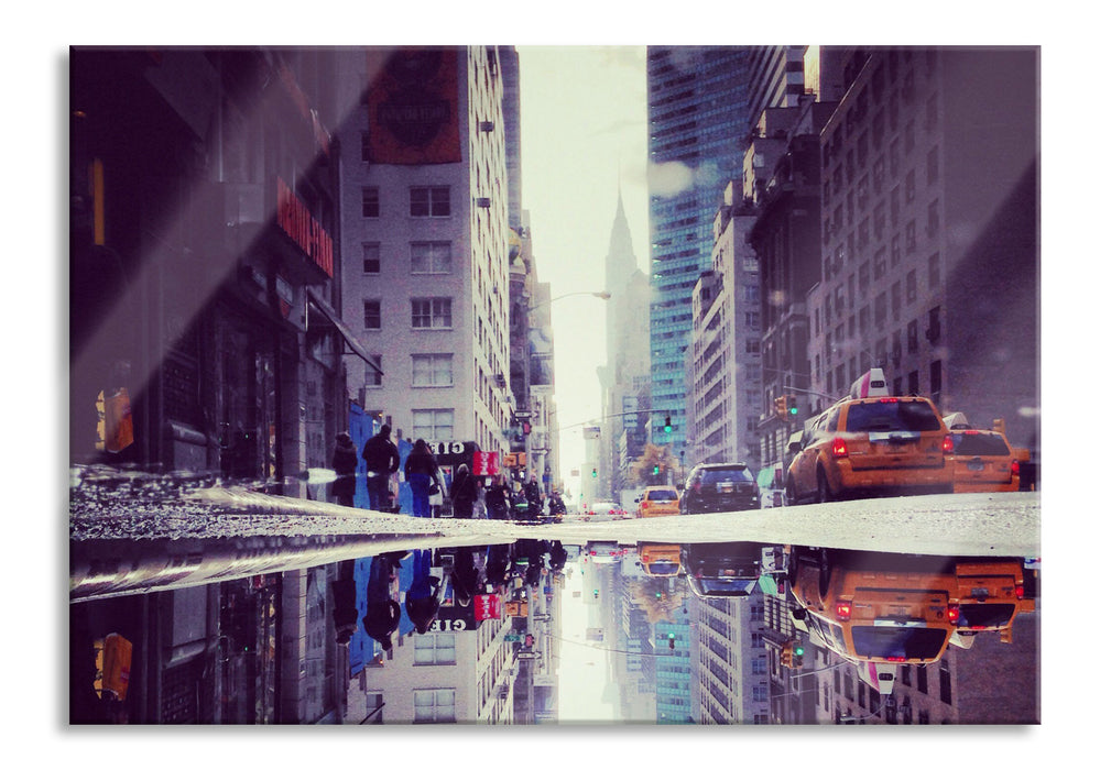 Pixxprint New York Times Square, Glasbild