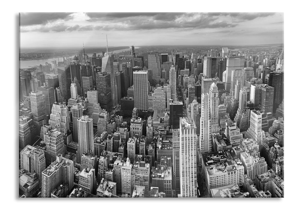 Pixxprint New York Skyline, Glasbild