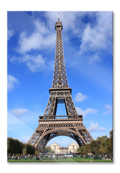 Pixxprint Eifelturm Paris, Glasbild