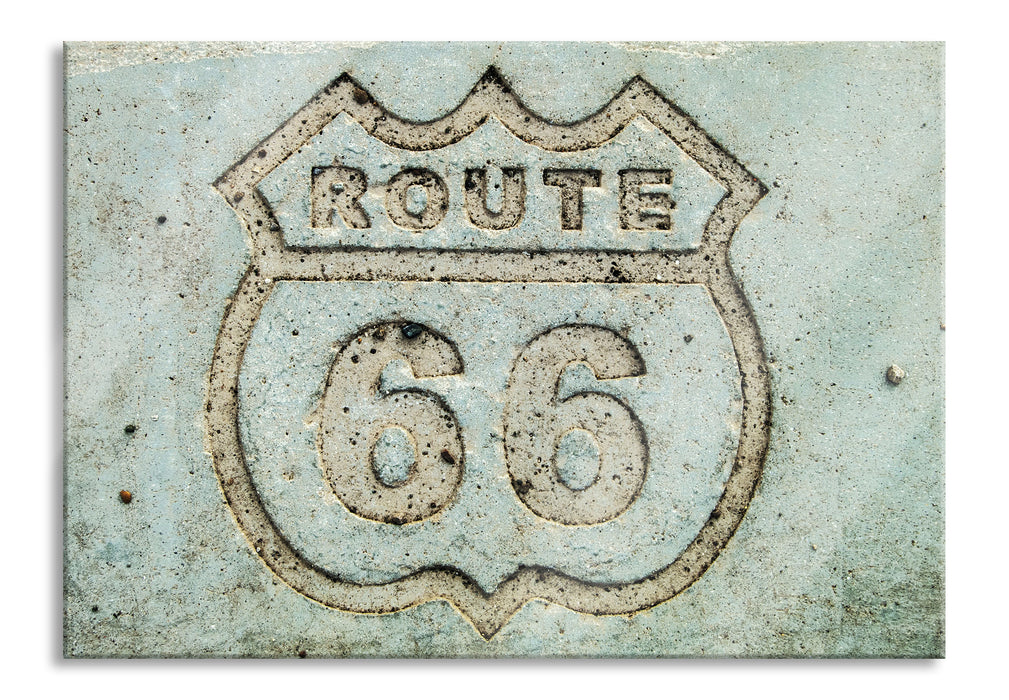 Route 66, Glasbild