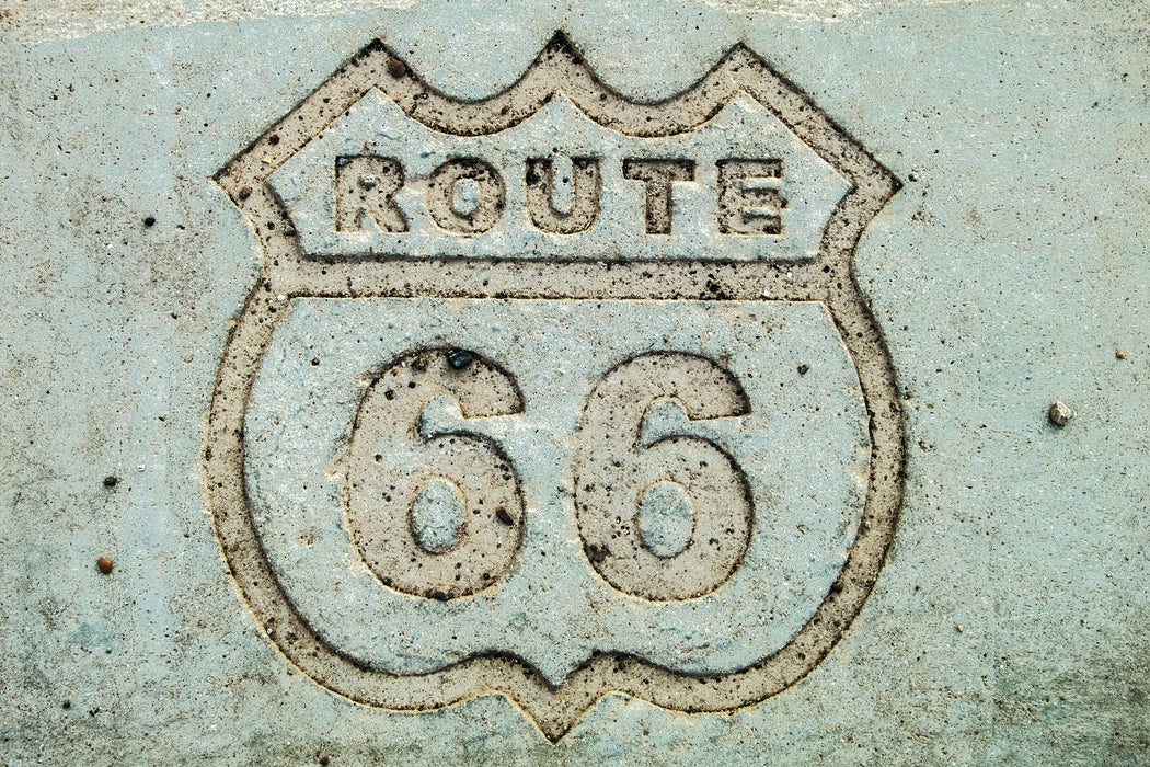 Route 66, Glasbild