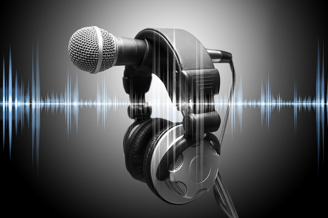 Mikrofon, Glasbild
