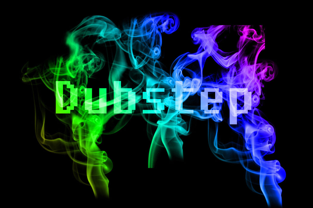 Electro music Dubstep Boxen, Glasbild