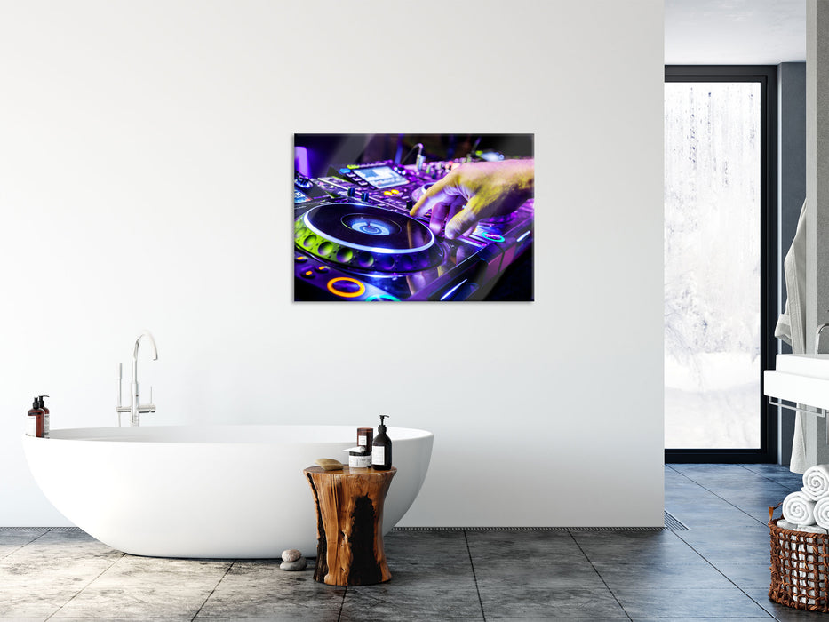 DJ Plattenteller Cool Music, Glasbild