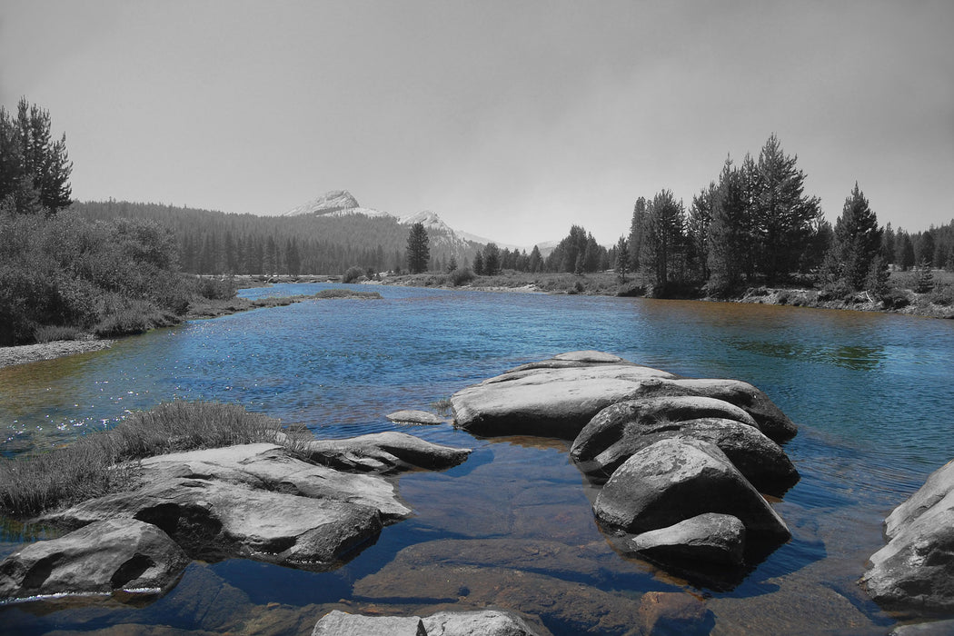 Tuolumne River Yosemite, Glasbild