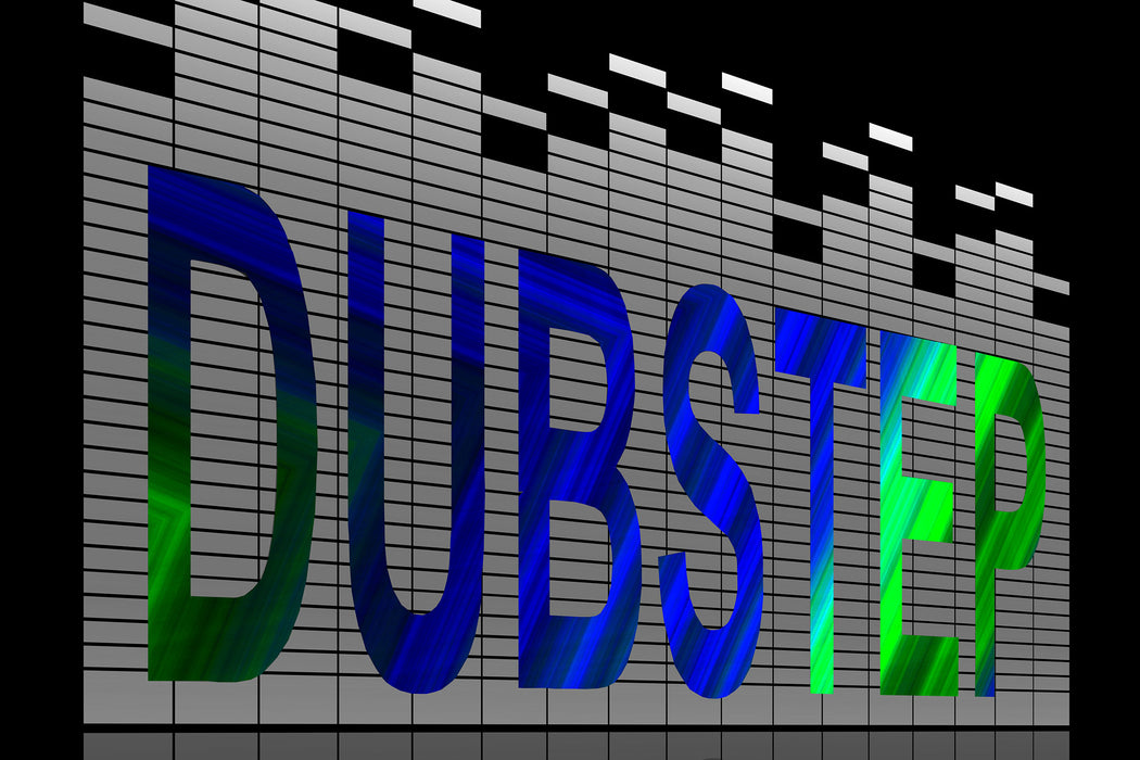 Musikrichtung Dubstep, Glasbild