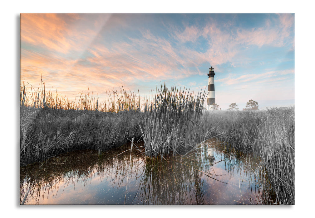 Pixxprint Bodie Island Lighthouse, Glasbild