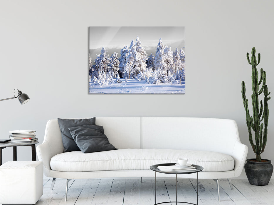 Winter Wunderland, Glasbild