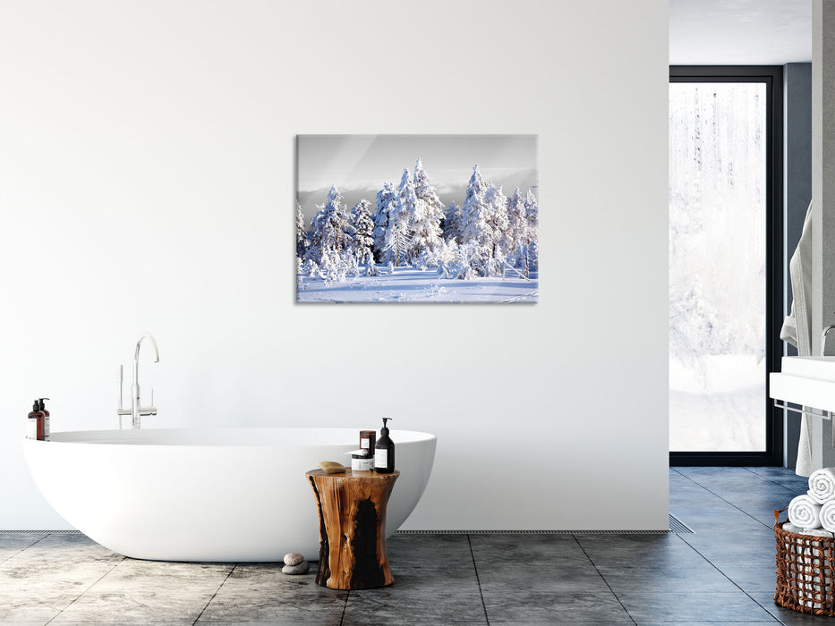 Winter Wunderland, Glasbild