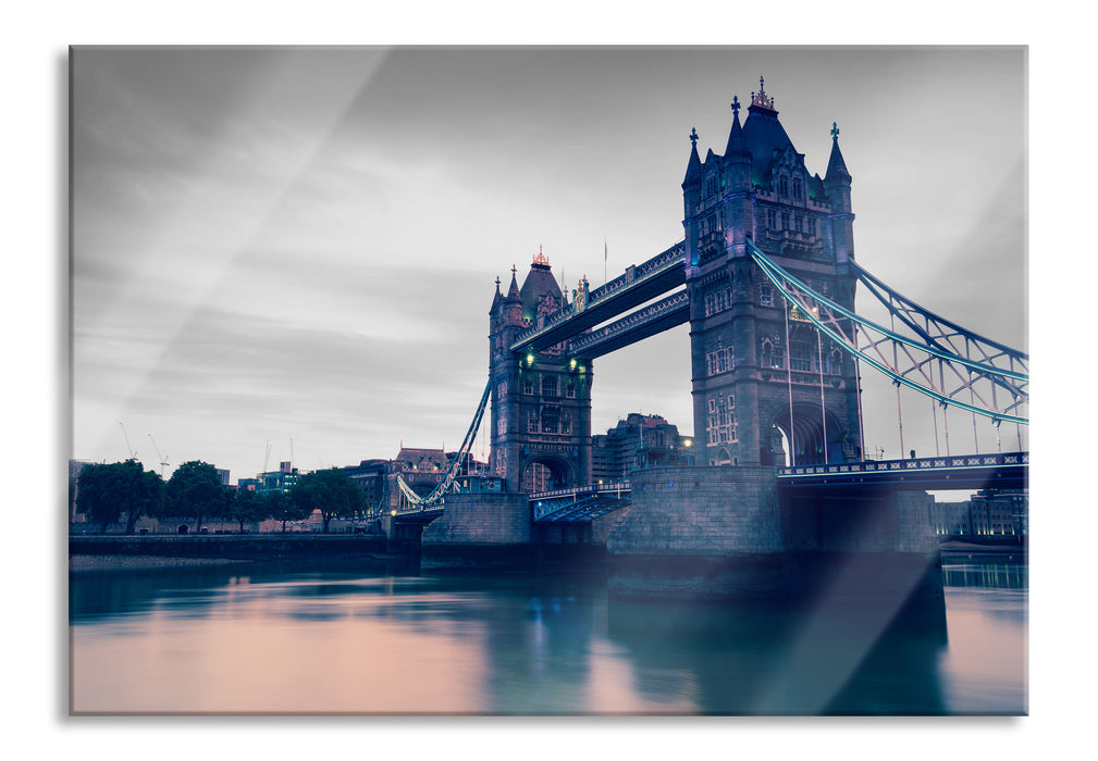 London Bridge über Themse, Glasbild