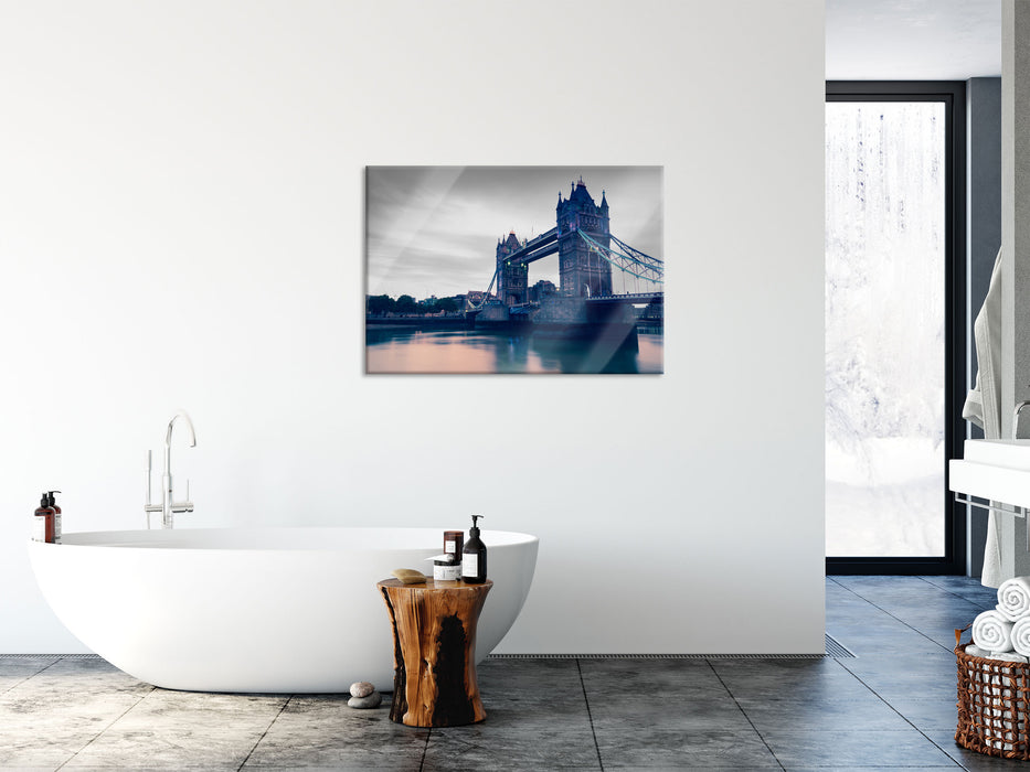 London Bridge über Themse, Glasbild