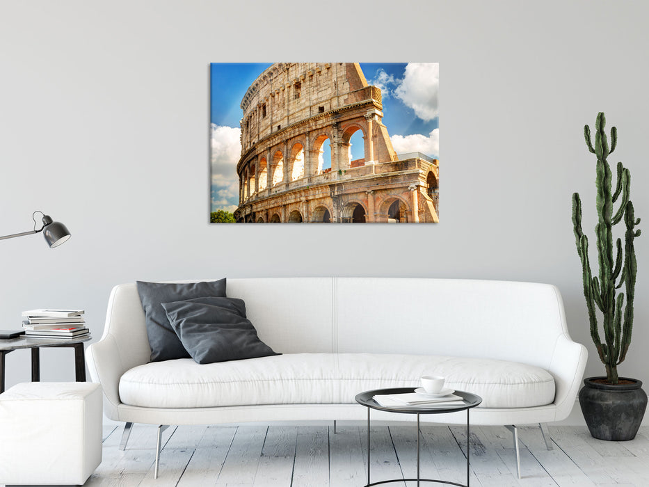 Kolosseum in Rom, Glasbild