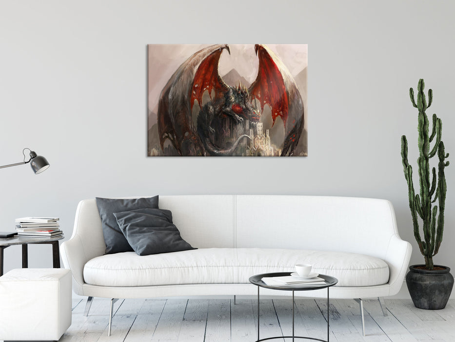 Dragon castle, Glasbild