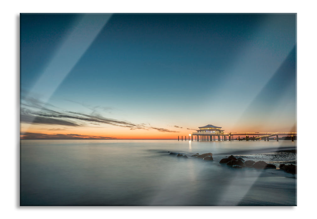 Pixxprint Timmendorfer Strand, Glasbild