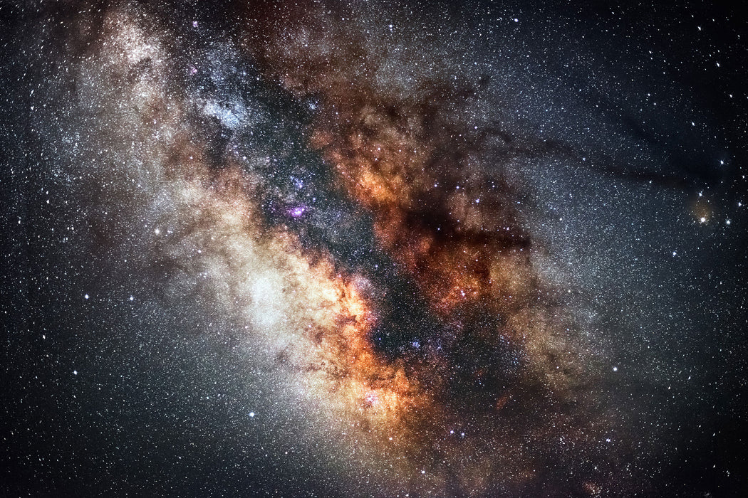 Zentrum der Milchstraße, Glasbild
