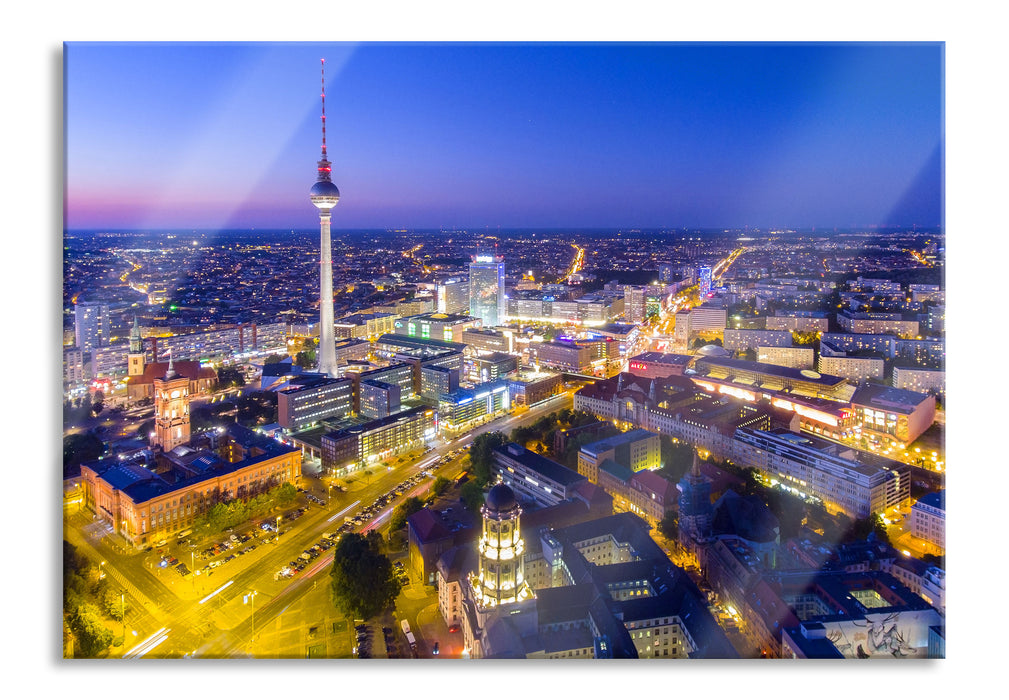 Berlin City Panorama, Glasbild