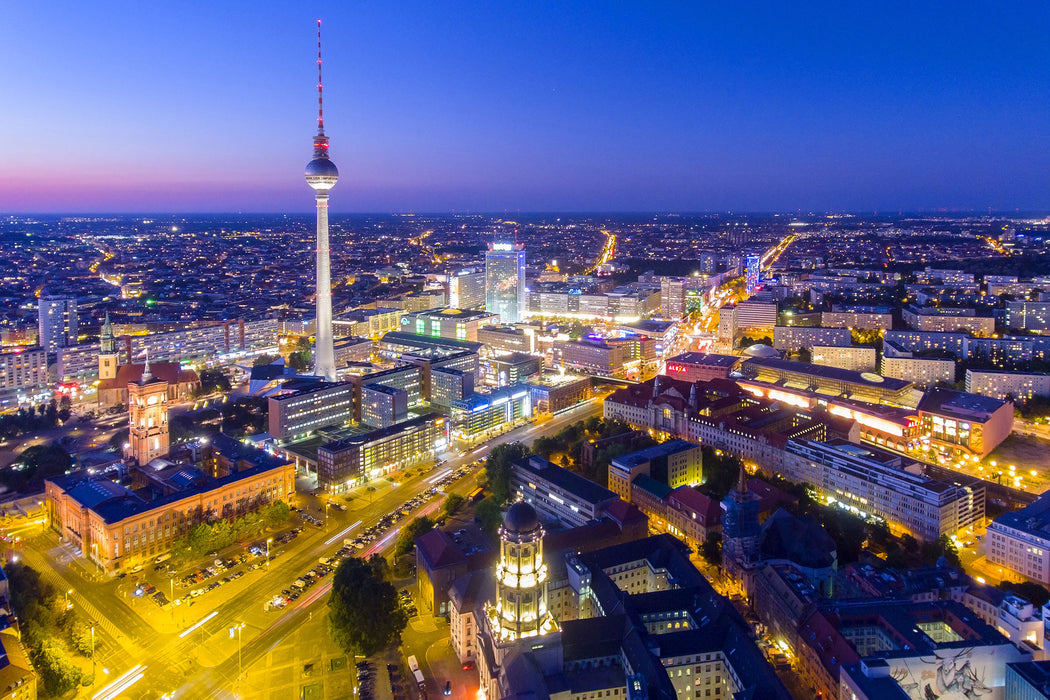 Berlin City Panorama, Glasbild