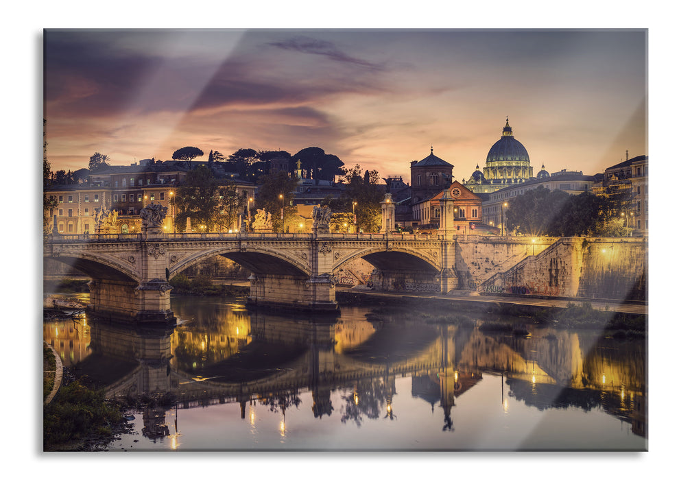 Pixxprint Rom Kathedrale St. Peter, Glasbild