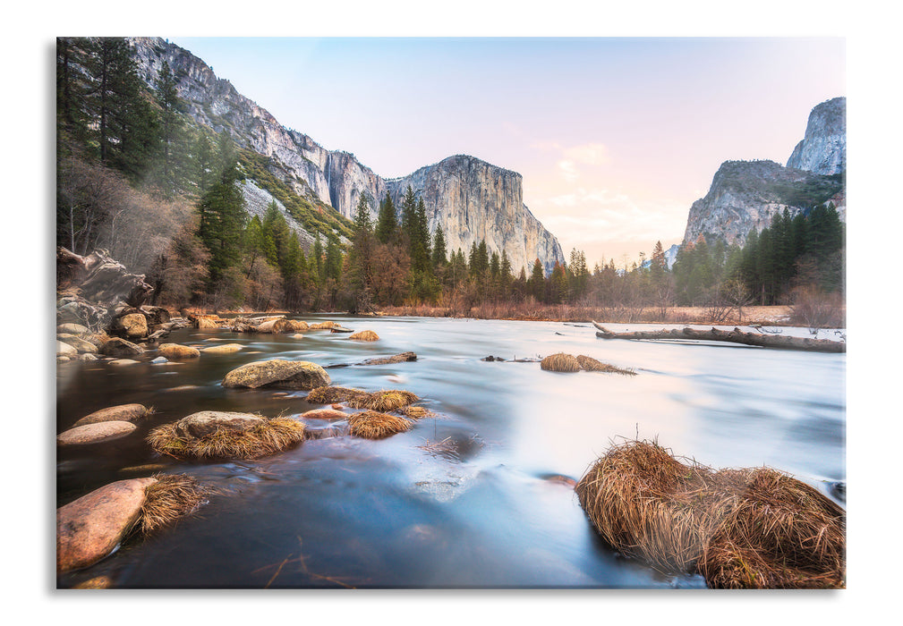 Pixxprint Yosemite National Park, Glasbild