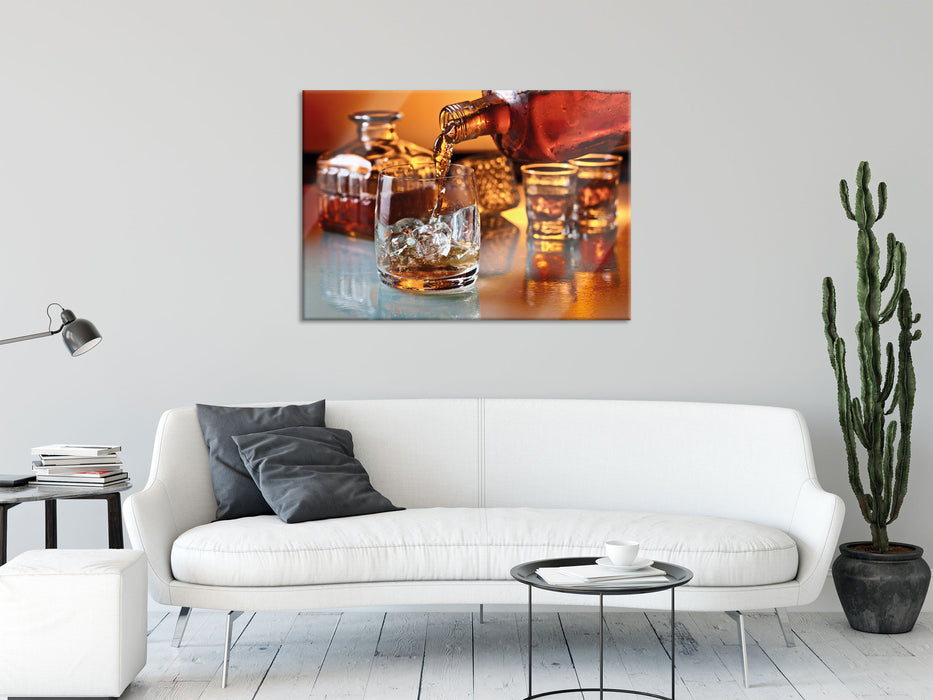 Edler Whiskey, Glasbild