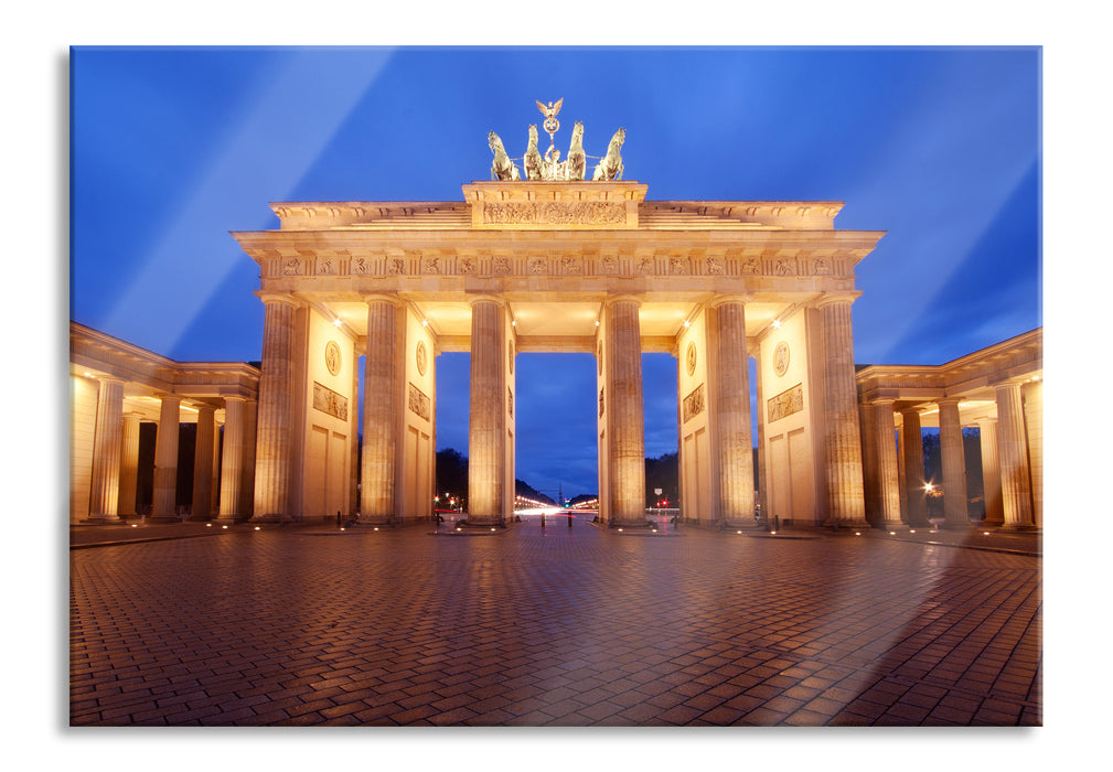 Pixxprint Brandenburger Tor, Glasbild