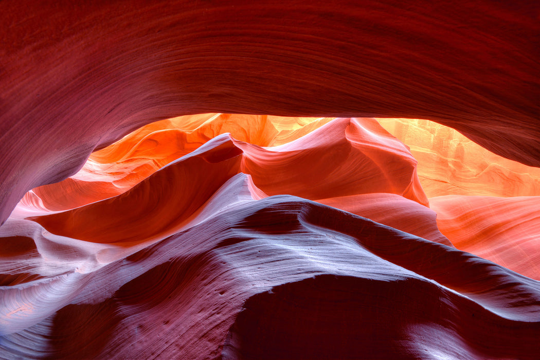 Antelope Canyon Arizona, Glasbild