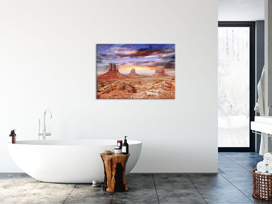 Utah Monument Valley, Glasbild