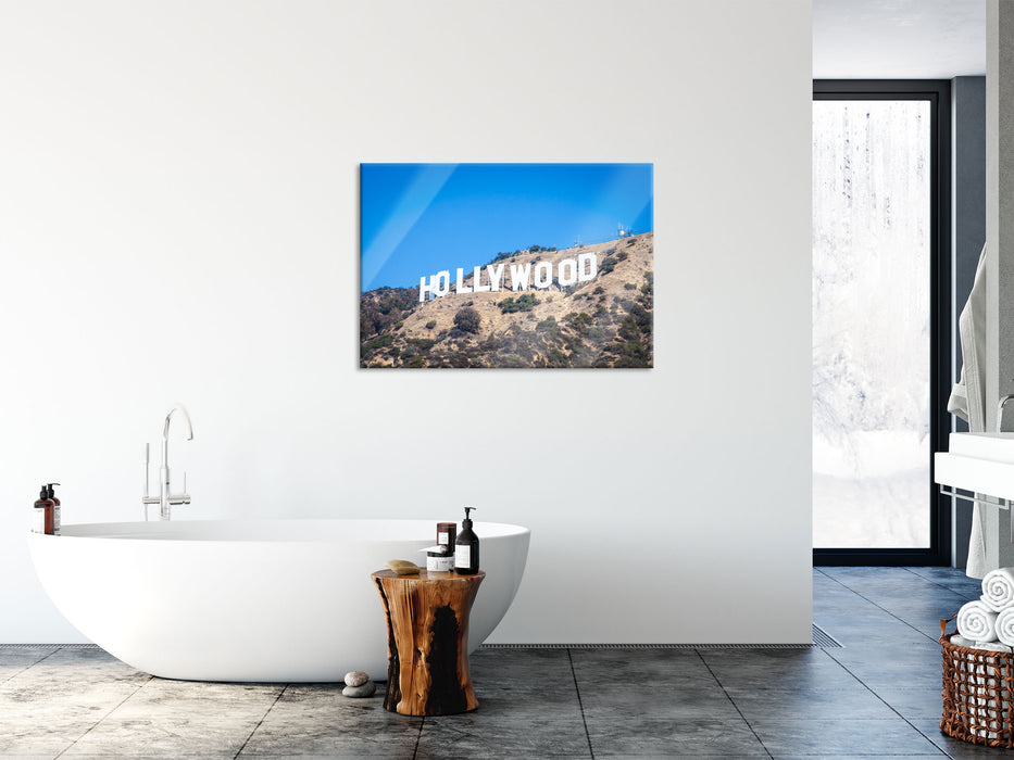 Hollywood Wahrzeichen, Glasbild