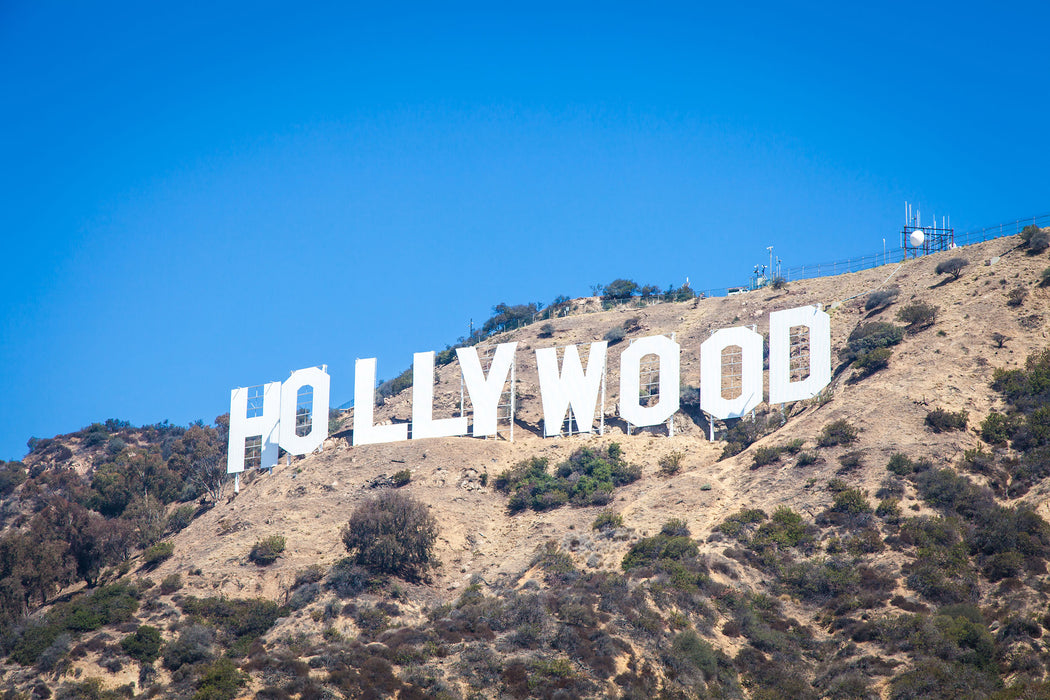 Hollywood Wahrzeichen, Glasbild