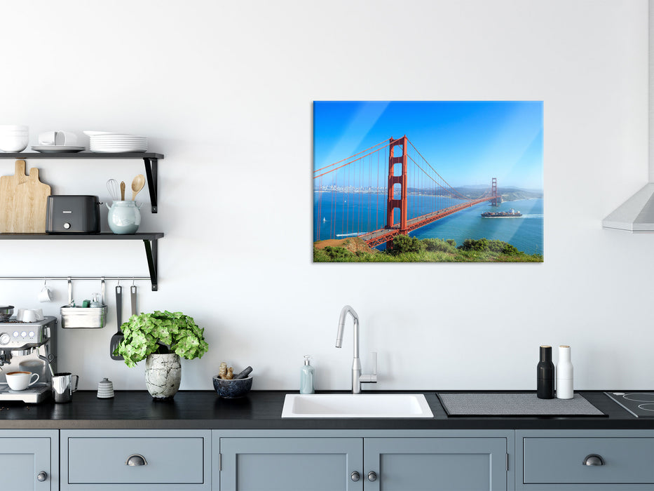 Golden Gate Bridge, Glasbild