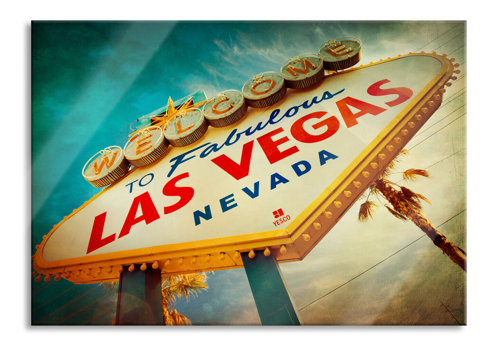 Las Vegas Retro Look, Glasbild