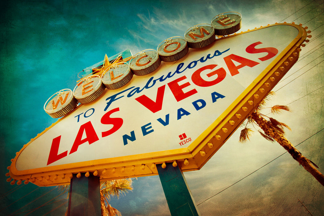 Las Vegas Retro Look, Glasbild