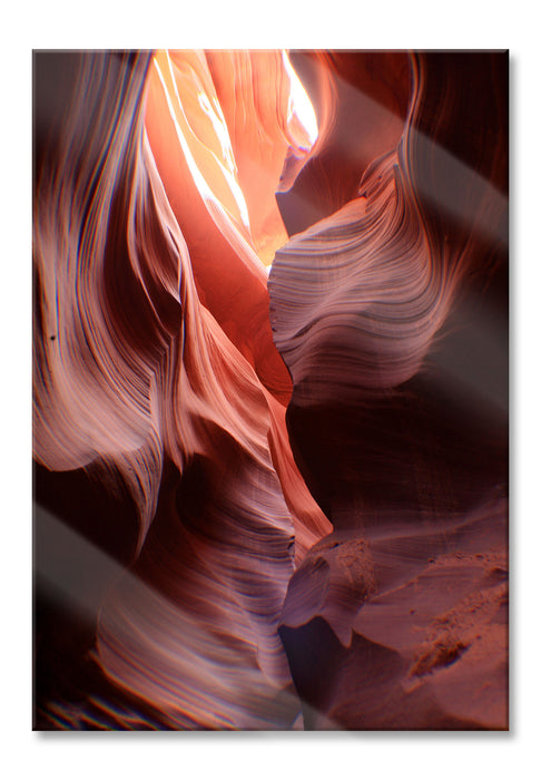 Pixxprint Antelope Canyon Arizona, Glasbild