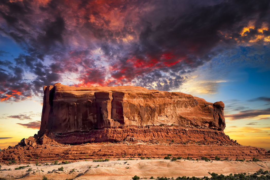 Monument Valley, Glasbild