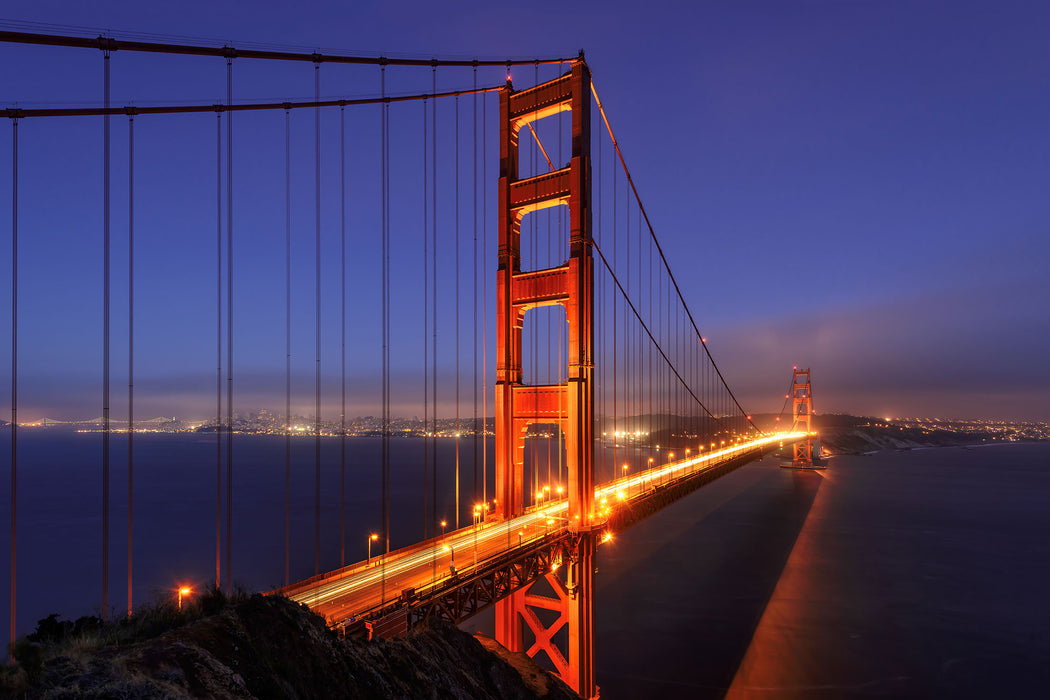 Golden Gate Bridge San Francisco, Glasbild